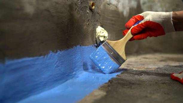 Commercial Exterior Waterproofing project at a Afton, TN business property by SJ Waterproofing Pros
